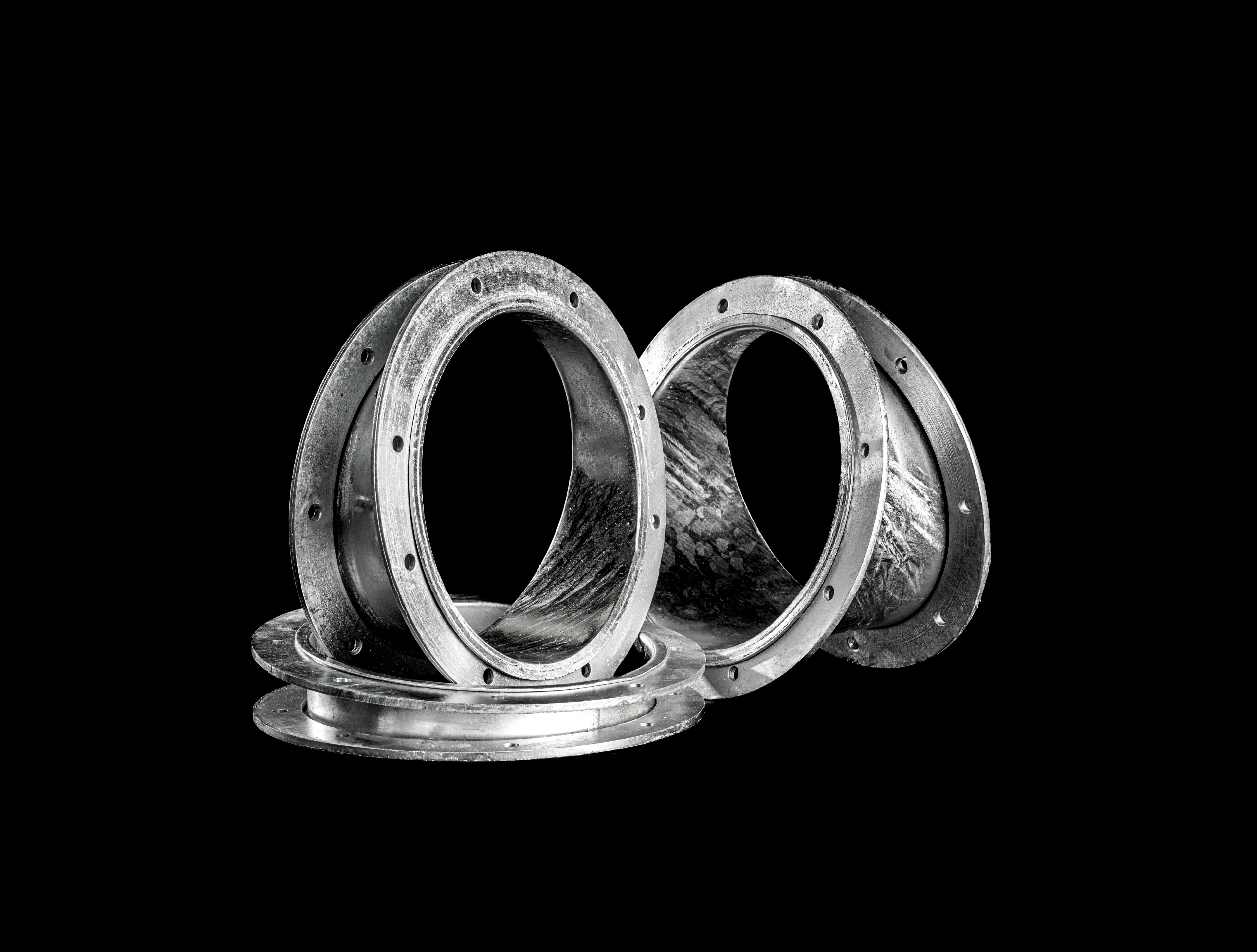 Flanschrohrbau verzinkt